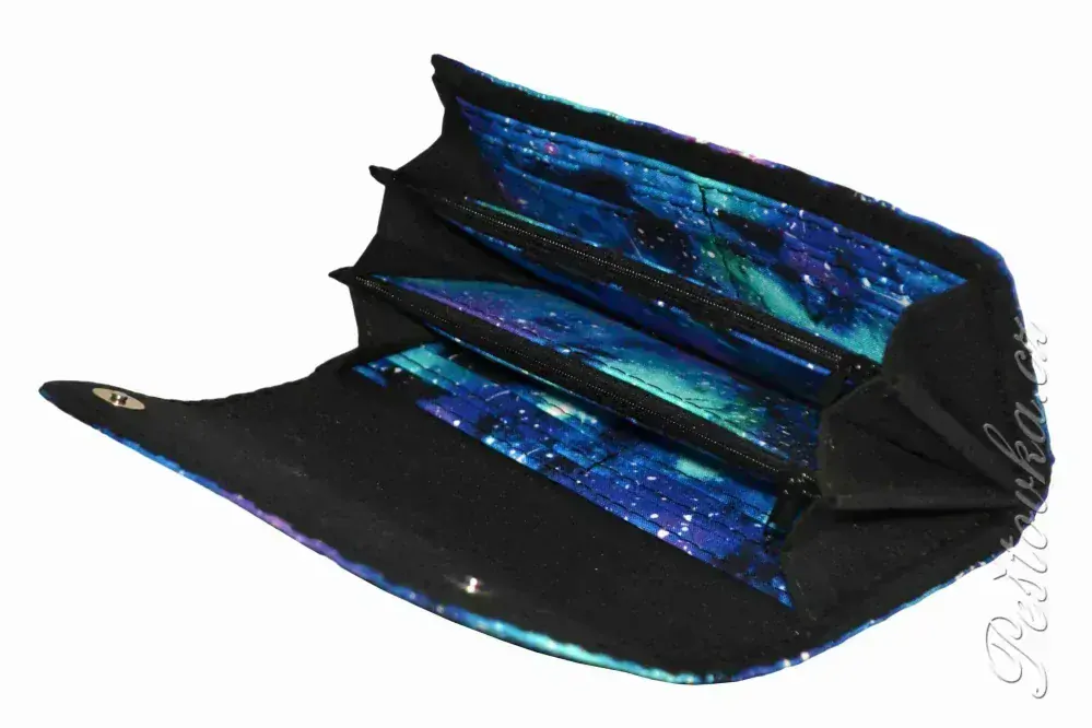 Peštovka Dámská elegantní peněženka *GALAXY*