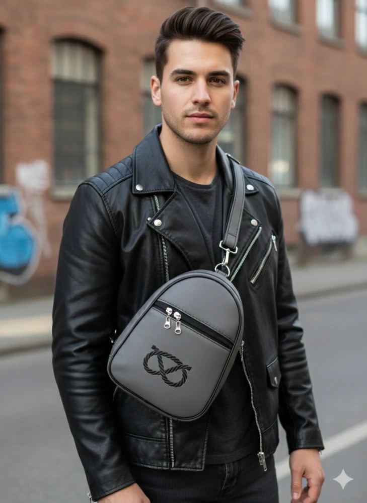 Peštovka - Lara – městský crossbody batoh (unisex) *STAFBULL*