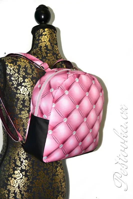 Peštovka batůžek EVERYDAY *růžový diamant*