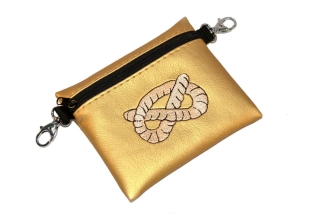 Peštovka Výstavní pamlskovník *uzel staffbull - zlatý*