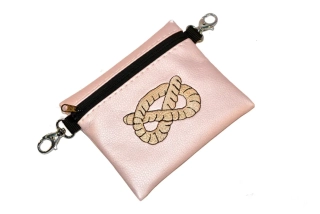 Peštovka Výstavní pamlskovník *uzel staffbull - sv.růžový*