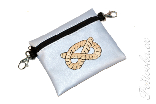 Peštovka Výstavní pamlskovník *uzel staffbull - sv.modrý*