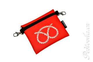 Peštovka Výstavní pamlskovník *staffbull - červený s uzlem*