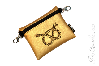 Peštovka Výstavní pamlskovník *UZLÍK stafbull - zlatý*