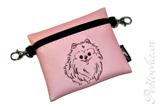 Peštovka Výstavní pamlskovník *Pomeranian - růžová*