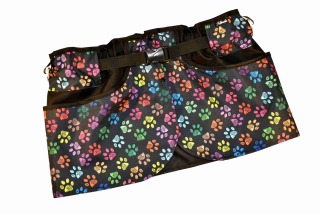 Peštovka Výcviková sukně *malované tlapky*