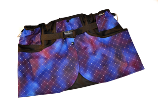 Peštovka Výcviková sukně *modrá duhovka*