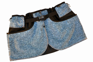 Peštovka Výcviková sukně *světle džínová*