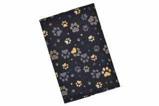 Peštovka Obal na očkovací průkaz *zlatošedé tlapky*