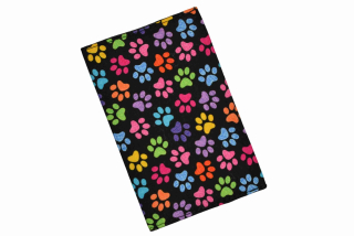 Peštovka Obal na očkovací průkaz *barevné tlapky*