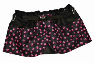 Peštovka Výcviková sukně *Tlapky růžové malé*