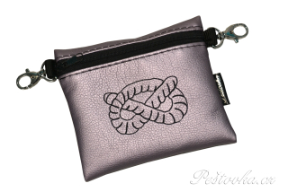 Peštovka Výstavní pamlskovník *uzlík obrys fialkový*