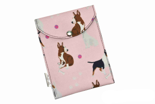 Peštovka - obal na očkovák - kapsička *bulík art růžový*