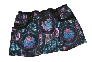 Peštovka Výcviková sukně *lapač snů modro-růžový*