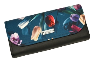 Peštovka Dámská elegantní peněženka *TULIPÁNY*