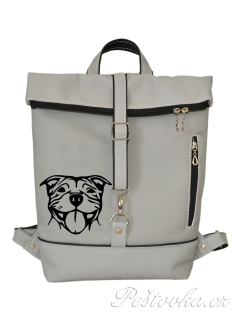 Peštovka Překlápěcí batoh Lucas *stafordšírský bullterier* více barev