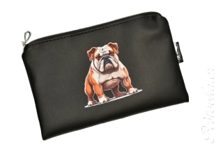 Peštovka kosmetické pouzdro INSIGNO *buldog* černé