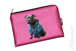 Peštovka kosmetické pouzdro INSIGNO *stafík v mikině* více barev