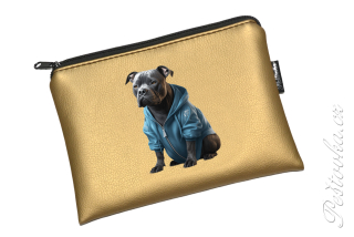 Peštovka kosmetické pouzdro INSIGNO *stafík v mikině* více barev