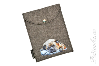 Peštovka - obal na očkovák - kapsička *stafík na polštáři*