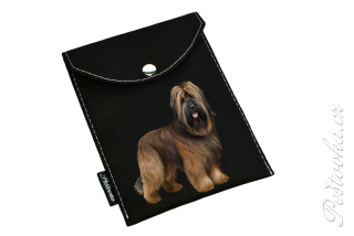 Peštovka - obal na očkovák - kapsička *BRIARD* černý