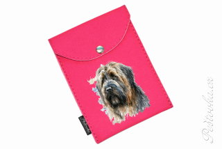 Peštovka - obal na očkovák - kapsička *BRIARD2* růžový