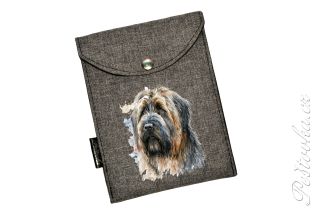 Peštovka - obal na očkovák - kapsička *BRIARD2* šedý