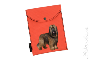 Peštovka - obal na očkovák - kapsička *BRIARD* oranžový