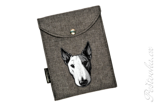 Peštovka - obal na očkovák - kapsička *bullterier* 