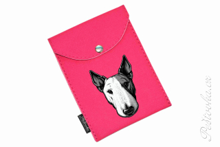 Peštovka - obal na očkovák - kapsička *bullterier* 