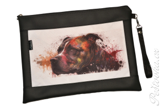 Peštovka - Pouzdro na průkazy původu A4 *staffy*