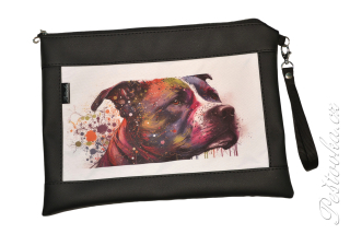 Peštovka - Pouzdro na průkazy původu A4 *staffy*