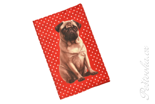 Peštovka Obal na očkovací průkaz *MOPS*