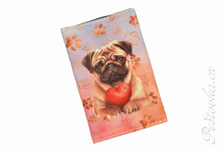 Peštovka Obal na očkovací průkaz *MOPS*