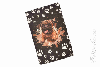 Peštovka Obal na očkovací průkaz *MOPS*