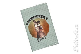 Peštovka Obal na očkovací průkaz *FUNNY* knírač