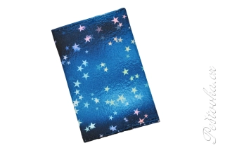 Peštovka Obal na očkovací průkaz *hvězdičky na zrcadle*