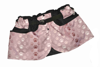 Peštovka Výcviková sukně *lesklé tlapky*