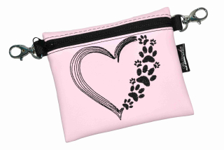 Peštovka Výstavní pamlskovník *srdce s tlapkami*