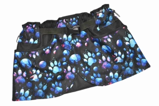 Peštovka Výcviková sukně *kopretiny na džínách*