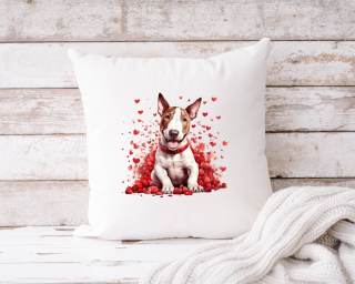 Peštovka - Polštář *bullterier*