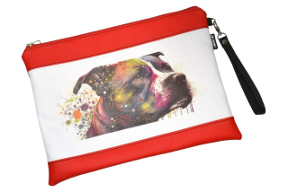 Peštovka - Pouzdro na průkazy původu A4 *staffy*