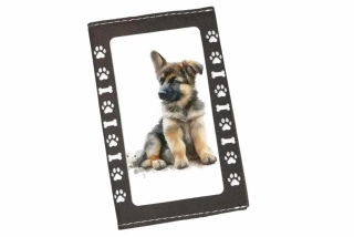 Peštovka Obal na očkovací průkaz *německý ovčák*