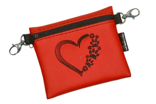 Peštovka Výstavní pamlskovník *srdce s tlapkami*