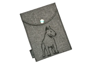 Peštovka - obal na očkovák - kapsička *BULLTERRIER*