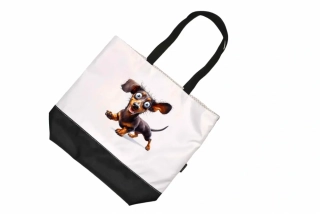 Peštovka Nákupní taška *jezevčík létající*