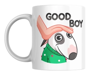 Hrnek bílý  330 ml *VTIPNÝ BULÍK 01*