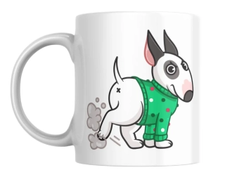 Hrnek bílý  330 ml *VTIPNÝ BULÍK 06*