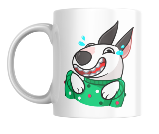 Hrnek bílý  330 ml *VTIPNÝ BULÍK 07*