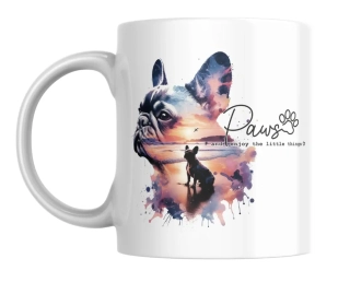 Hrnek bílý  330 ml *BULDOČEK*
